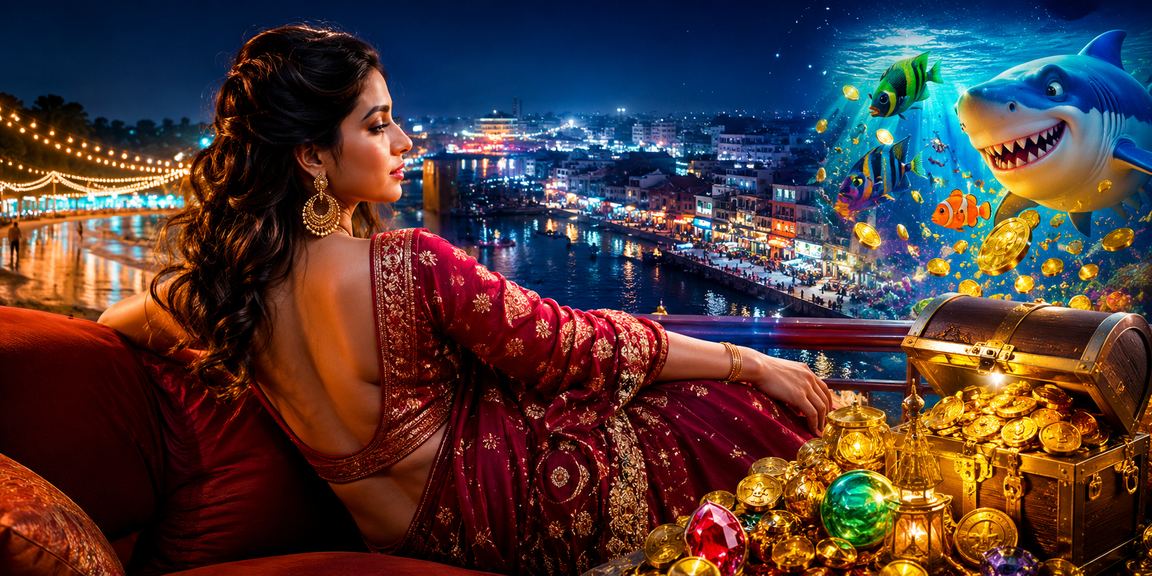 কক্সবাজারে মাছ ধরার গেমের দৃশ্য